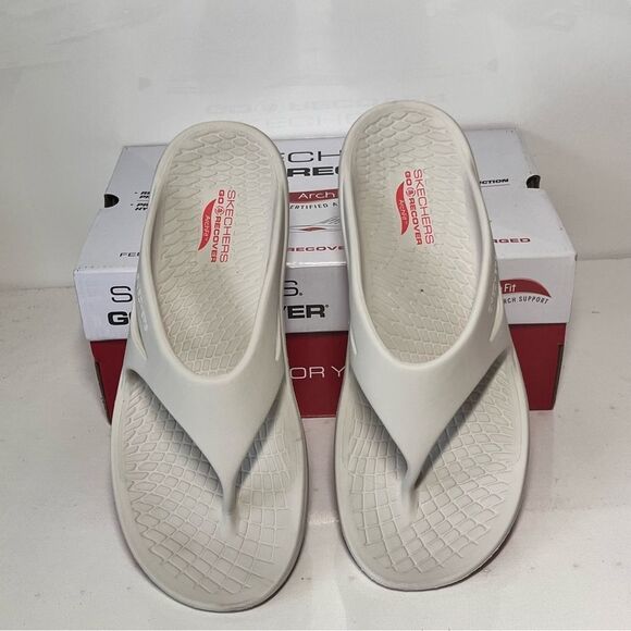 Skechers Contend GO Recover Washable Vegan Thong Sandals - Picture 5 of 8